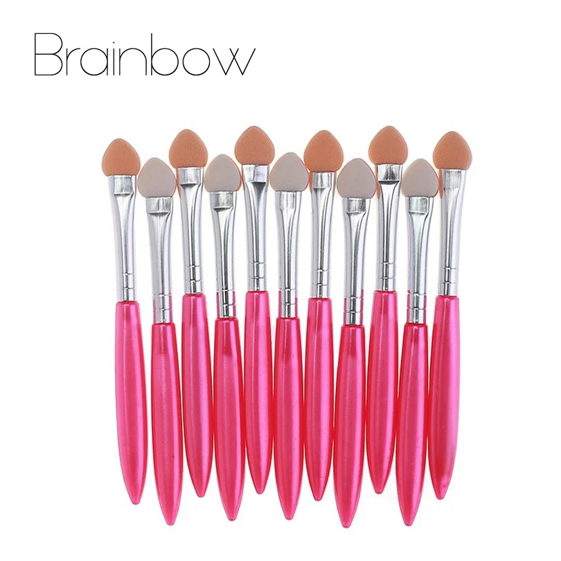 10 шт. губка аппликатор для подводки глаз и бровей|eye shadow applicator|applicator shadowseye brush sponge |