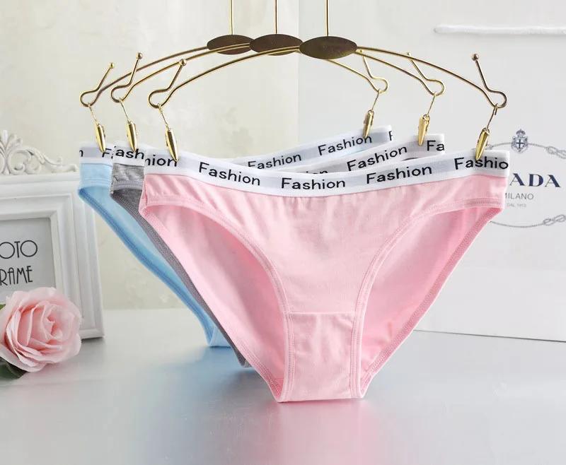 BllooBeell, M-3XL размера плюс, хлопковое нижнее белье для женщин, сексуальные трусики для девушек, бесшовные трусы с низкой посадкой, женское нижнее белье, 3 шт