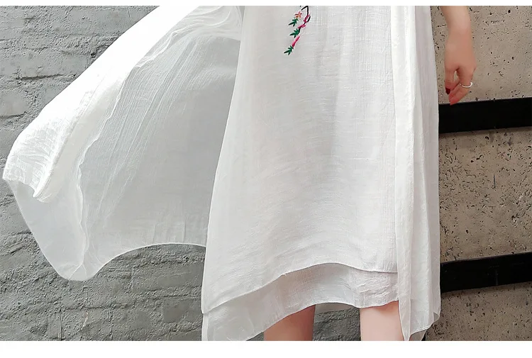 2019 женское элегантное шифоновое шелковое платье Летние повседневные винтажные