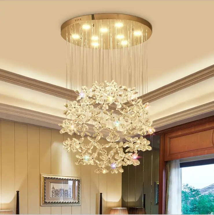 люстра хрусталь chandeliers ceiling люстры для спальни Современные светодио дный