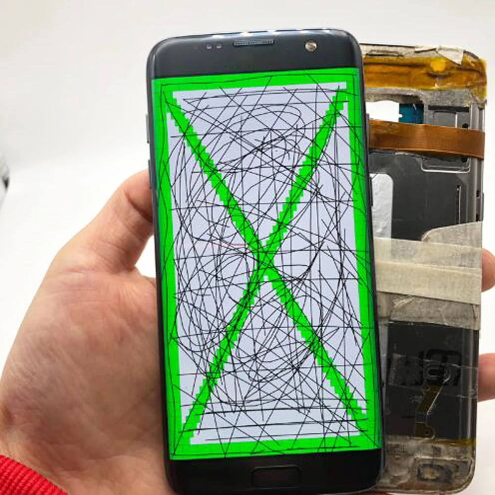 Оригинальный супер AMOLED для Samsung Galaxy Note 5 ЖК дисплей сенсорный экран дигитайзер
