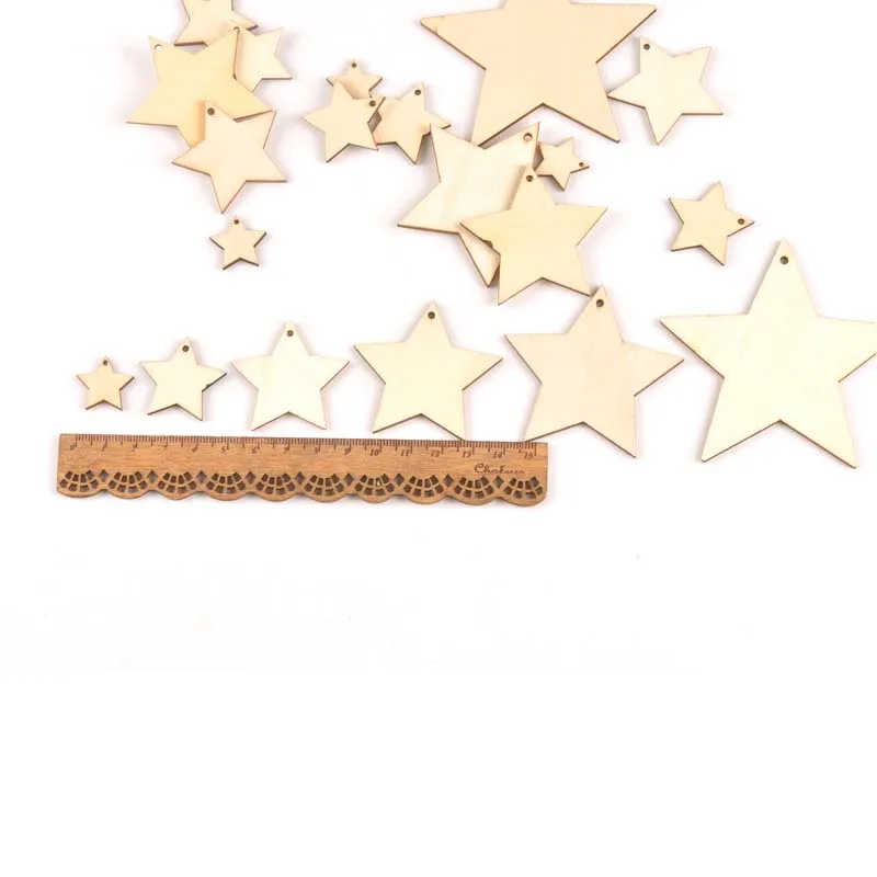 Каплевидный пентант из натурального дерева для подвешивания украшения сделай