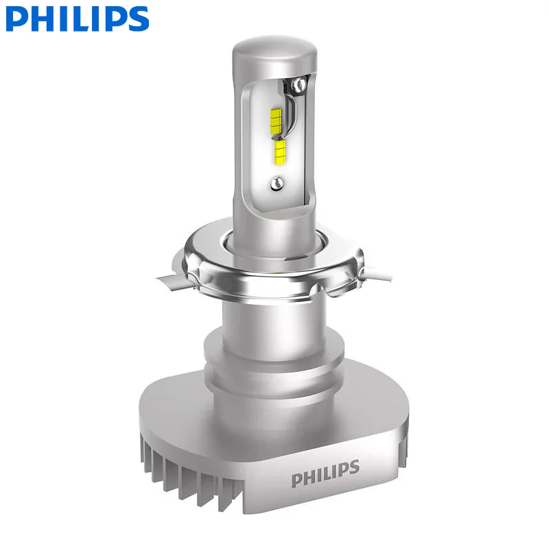 Philips Ultinon светодиодный H4 9003 HB2 12V 11342ULX2 6000K яркий Автомобильный светодиодный фонарь Авто HL луч+ 160% более яркий(двойной пакет
