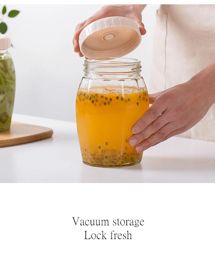 Стеклянная герметичная банка, кухонная банка, бутылка, банка для конфет, энзим, Kimchi, стеклянные контейнеры для хранения продуктов