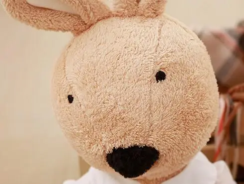Plush Toy Baby Bunny Sleep Comfortable Children Kids Birthday Pretty Gift Soft Rabbit Doll Cloth Bed Calm Smooth Wedding Doll