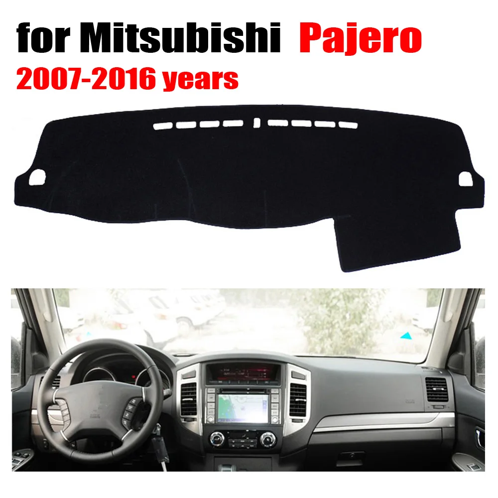 FUWAYDA Чехлы для приборной панели автомобиля коврик Mitsubishi Pajero 2007 до 2016
