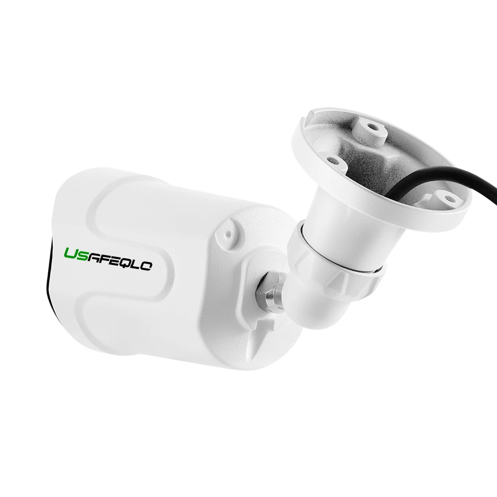 USAFEQLO H.265 HD 8MP 3840*2160/5MP уличная IP камера 4K мини цилиндрическая сетевая камера видеонаблюдения Onvif IR 30m IP Cam 48V PoE