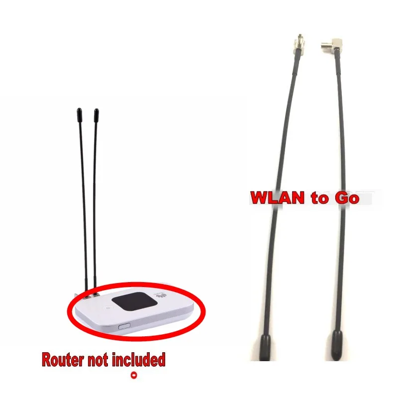 4G LTE 5dBi антенна TS9 CRC9 соединитель (2 шт.) 18 см для маршрутизатора HUAWEI E8377 E3372 E8372 E5577 E5573