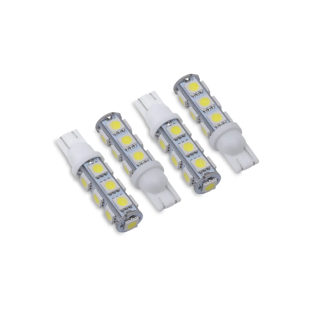 10 шт. белый 13 SMD 5050 светодиодный 13Smd 194 168 192 Автомобильные Боковые габаритные огни
