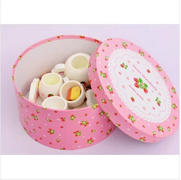 

New wooden toy Baby toy Strawberry wooden Tea toys Simulation toy baby gift