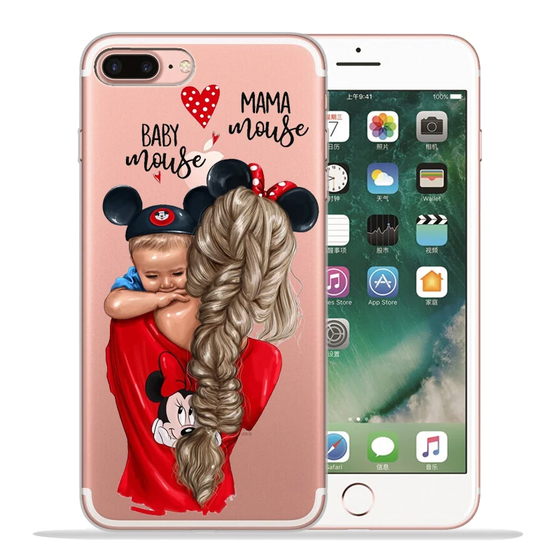 Каштановых волос для маленьких девочек Модная футболка Супермен мамы чехол