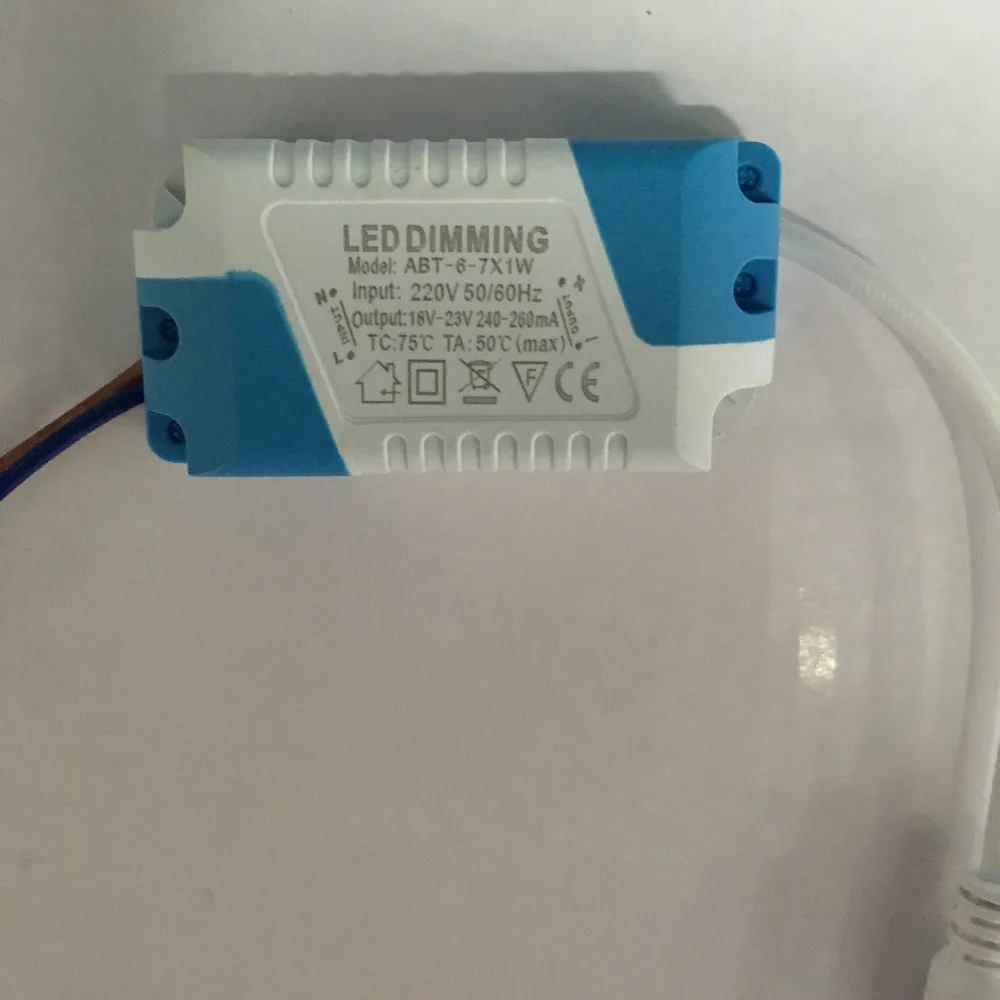 Диммер 6 7x1W DC 18 23V 240 260mA W 7 Постоянный ток AC 110/220 V для диммирования светодиодный