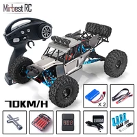 rc car rtr 2 4g 4wd 70kmh rc car desert truck brushless metal upgrade pk wltoys 12428 can switch american hand japanese hand