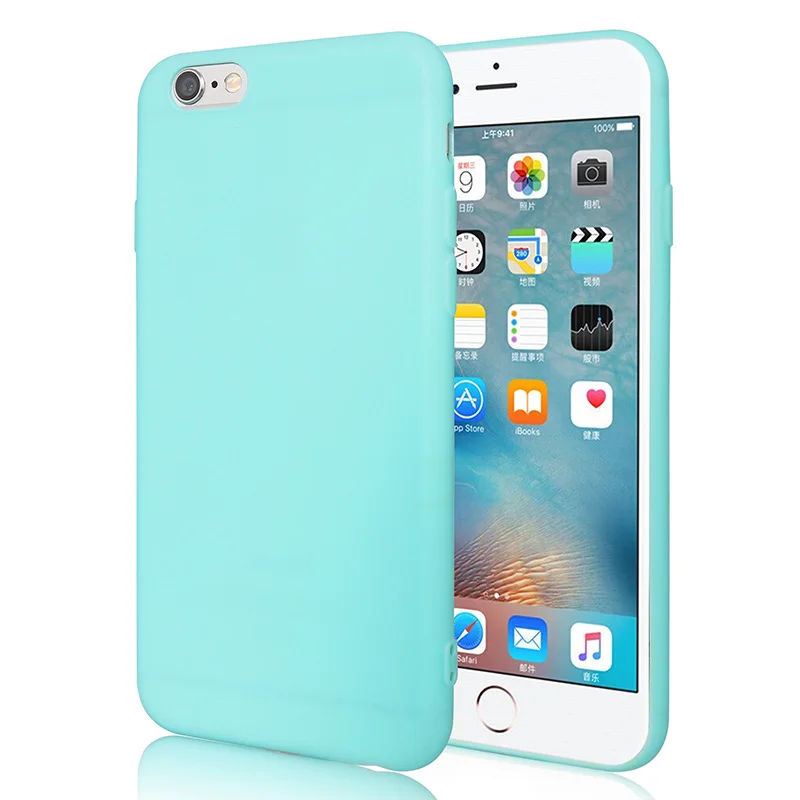 Soft Silicone Case For iPhone XS Max X XR 6 S 6S 5 5S 5SE 7 8 Plus 6Plus 7Plus 8Plus Ultra Thin TPU Cell Phone Back Cover |