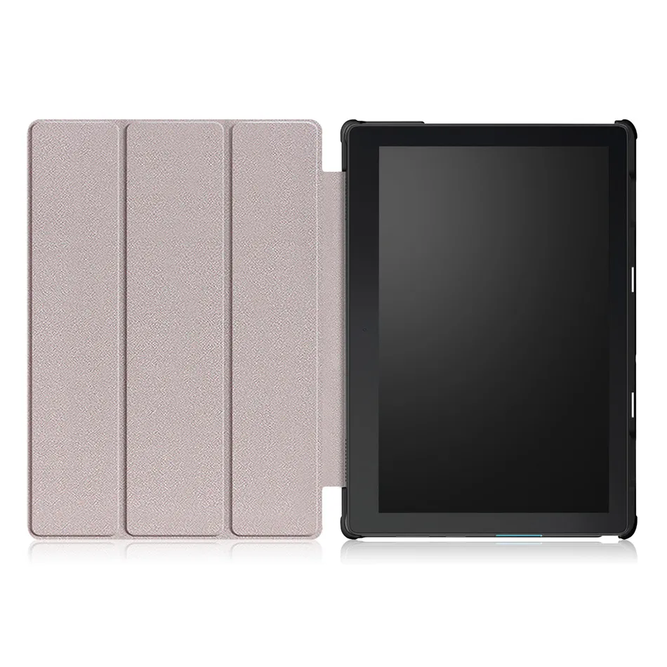 Чехол для Lenovo Tab E10 тонкий магнитный складной чехол чехол-подставка из
