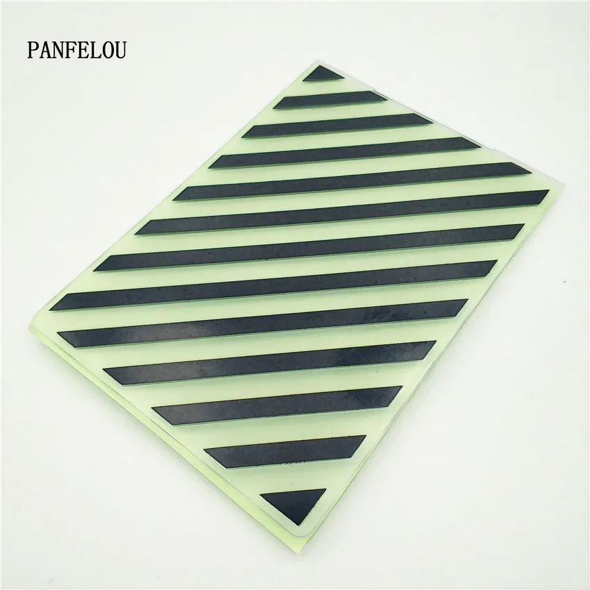 PANFELOU Easter Black hypotenuse Embossing folders Plastic For Scrapbooking DIY Template Fondant Cake Photo Album Card Making | Дом и сад