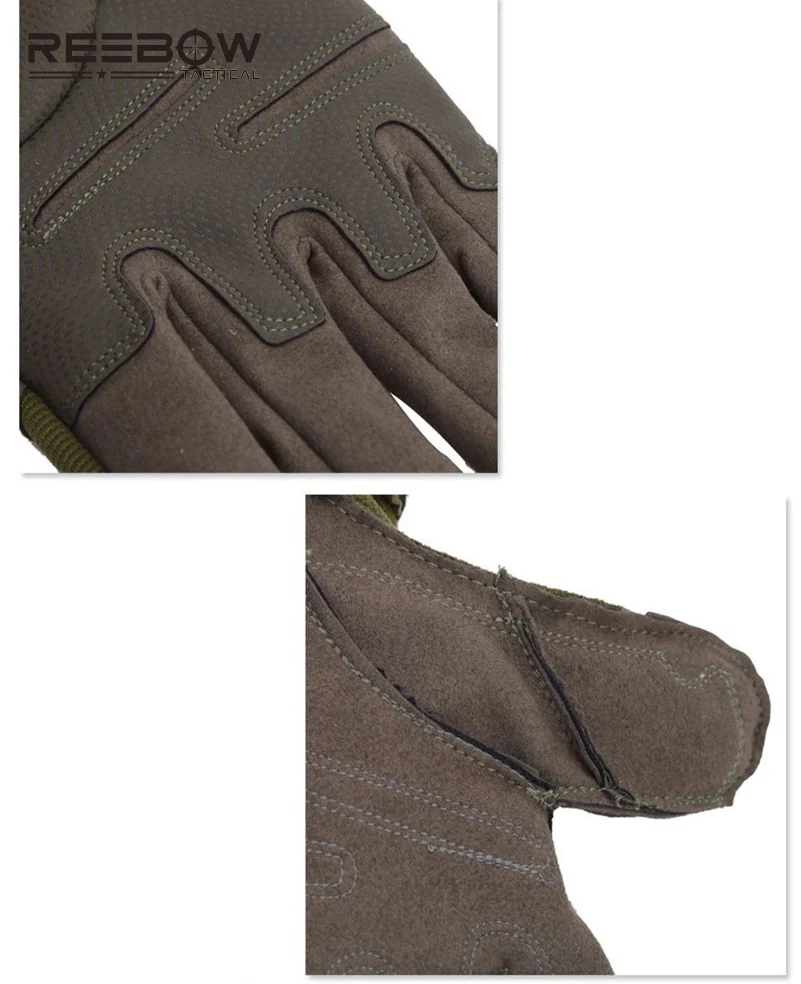 Перчатки REEBOW мужские тактические военные дышащие митенки с закрытыми пальцами
