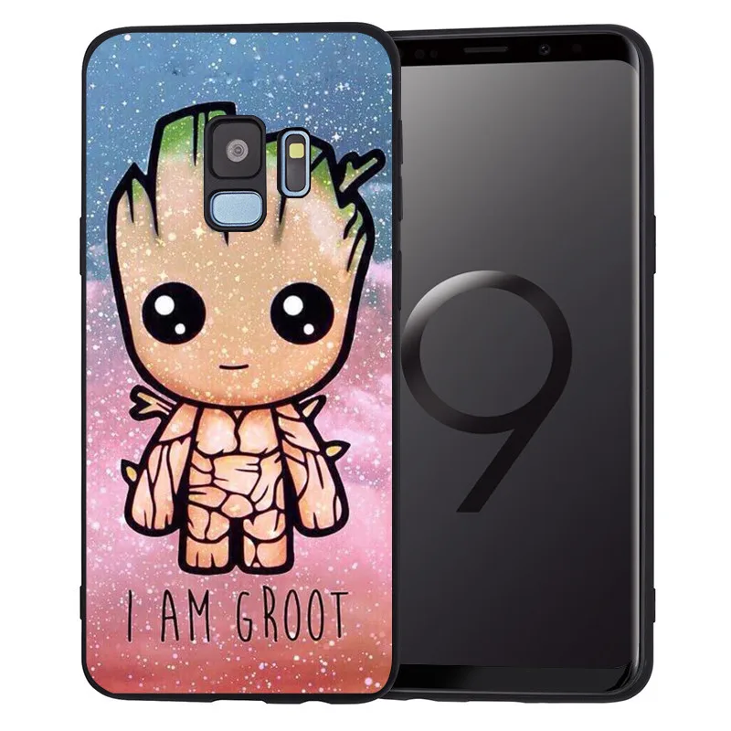 H1555 С героями комиксов Марвел, Грут «Мстителей» для samsung Galaxy S6 S7 край S8 S9 S10 Plus Note 8 9 A20 A30 A40 A50 A70 чехол для телефона чехол Coque Etui - Цвет: H1555