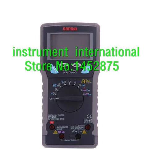 Цифровые мультиметры Sanwa PC700 (PC Link) с двойным дисплеем точность 0.06% совершенно