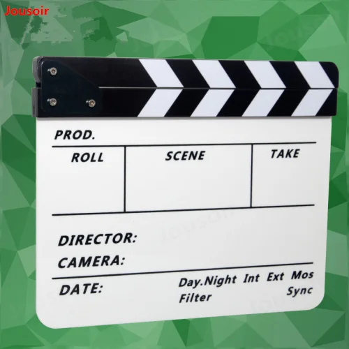 Street photography clappers White slates The film and television studio tent English playing board CD50 T07 | Электроника