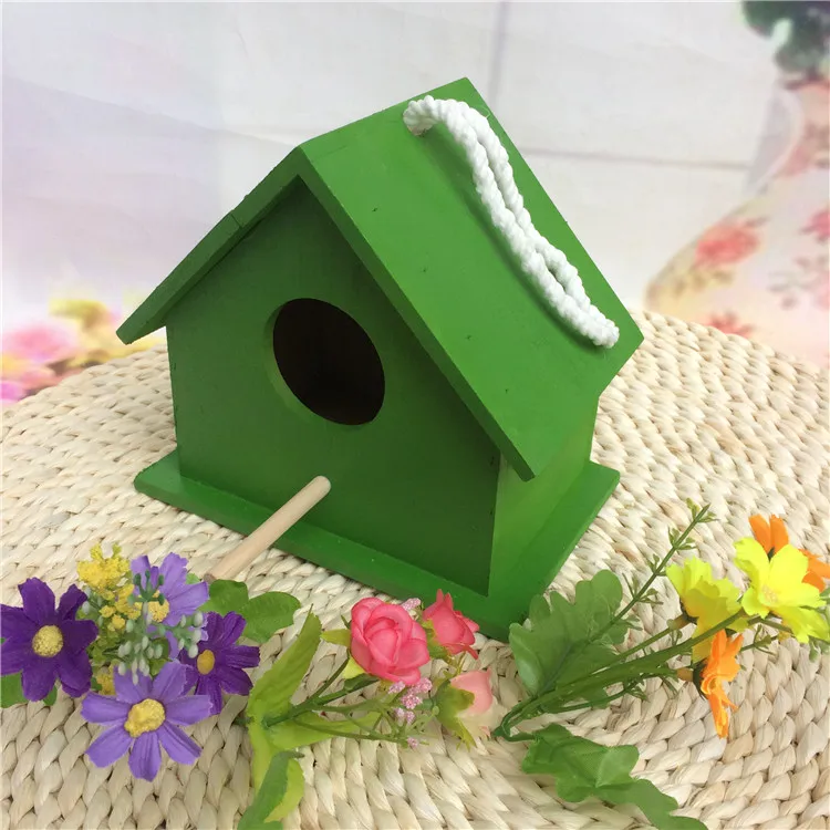 1-Birds коробка для разведения деревянная декоративная Ласточка воробей птица дом деревянный для активного отдыха жемчуг Птичье гнездо специальный чехол