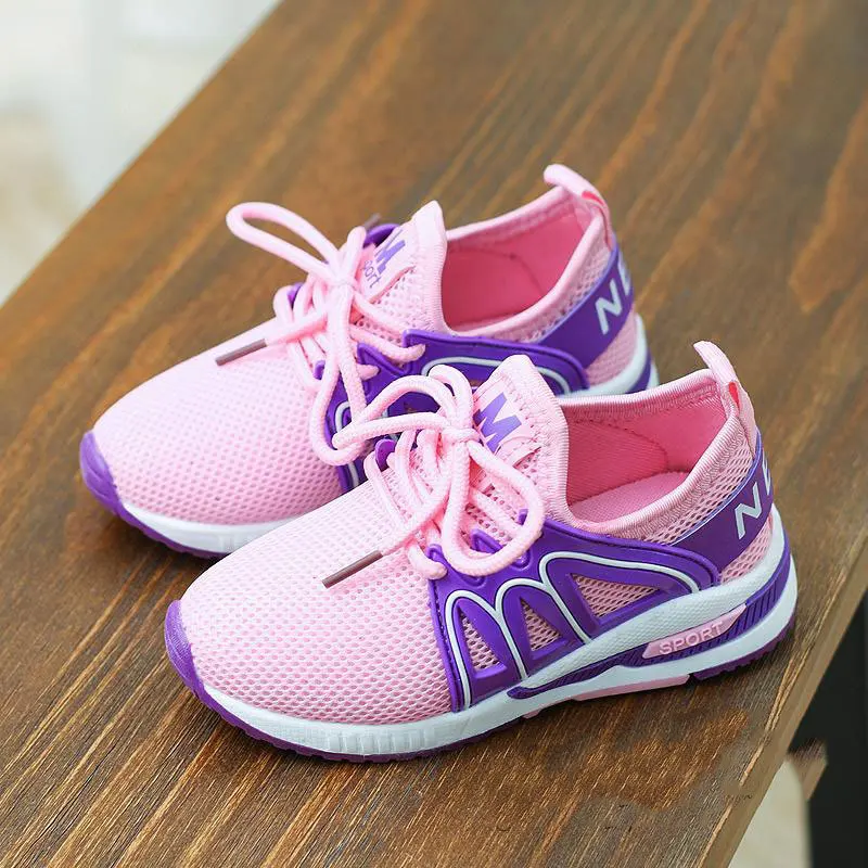 Удобные дети плоские с девушками кроссовки спортивная shoes для мальчиков детей