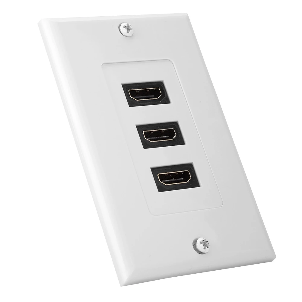 Зарядное устройство с 3 usb-портами для HDMI HD видео Панель гнездо usb-хаб адаптер розетки