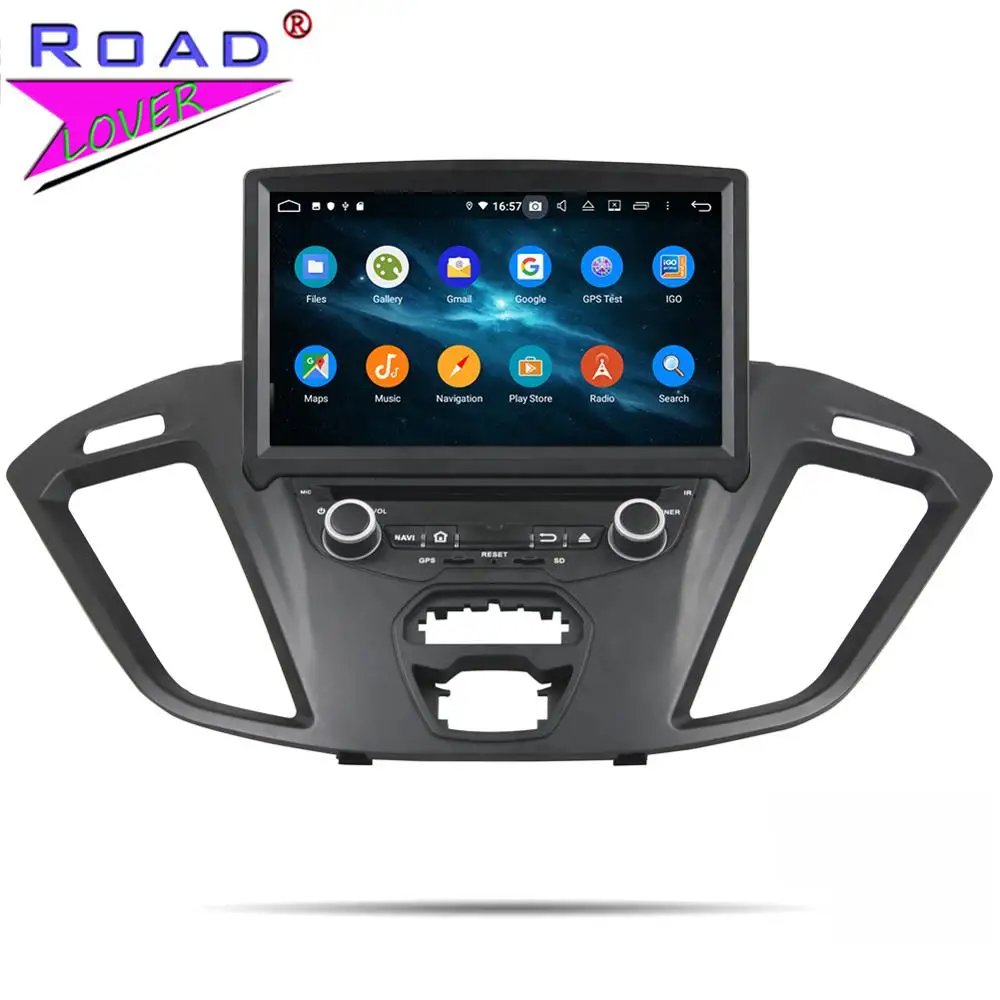 Автомобильный DVD плеер Roadlover Android 9 0 для Ford Transit 2016 стерео GPS навигация Авторадио 2 Din