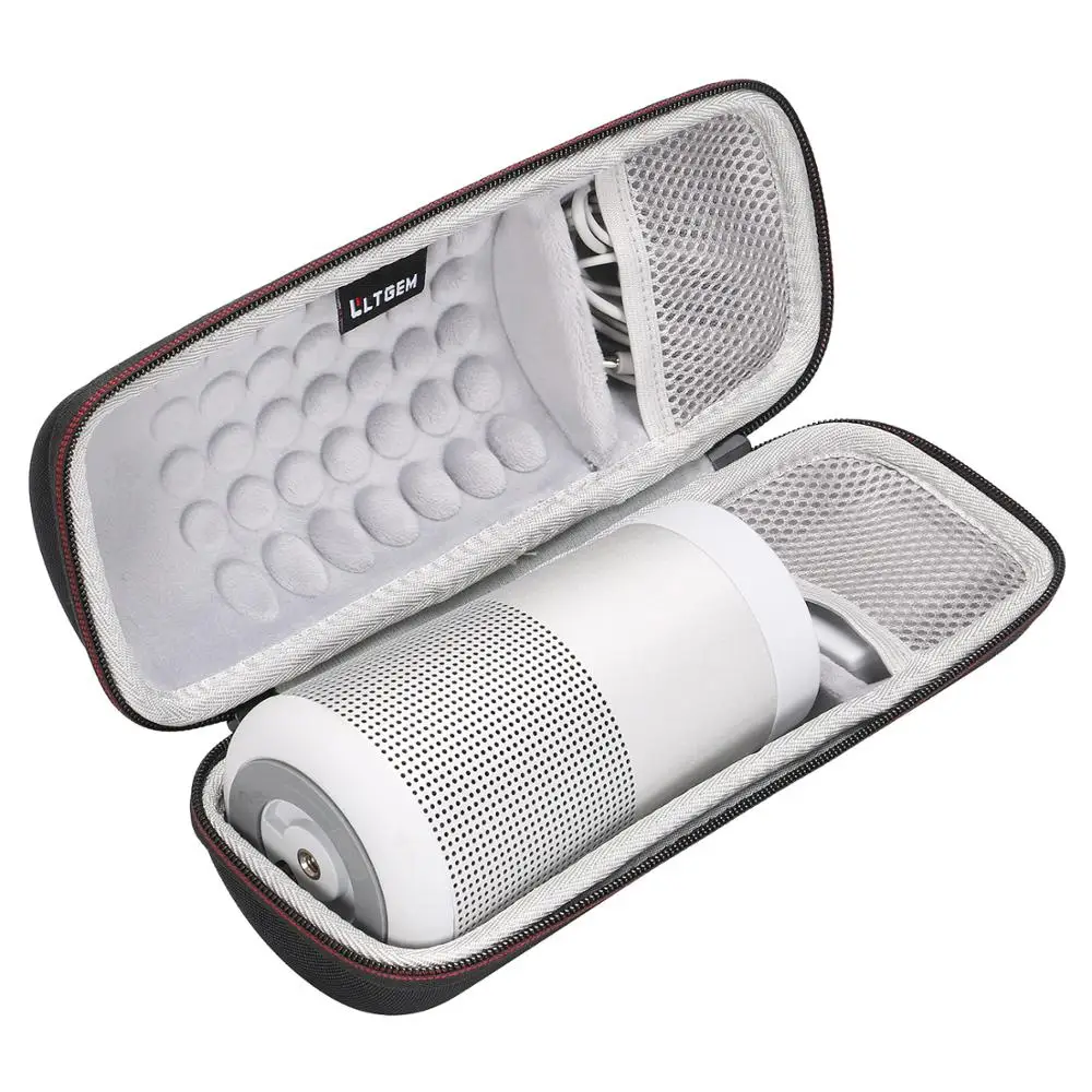 Жесткий Дорожный Чехол LTGEM EVA для переноски Bluetooth-динамика Bose-SoundLink Revolve с сетчатым