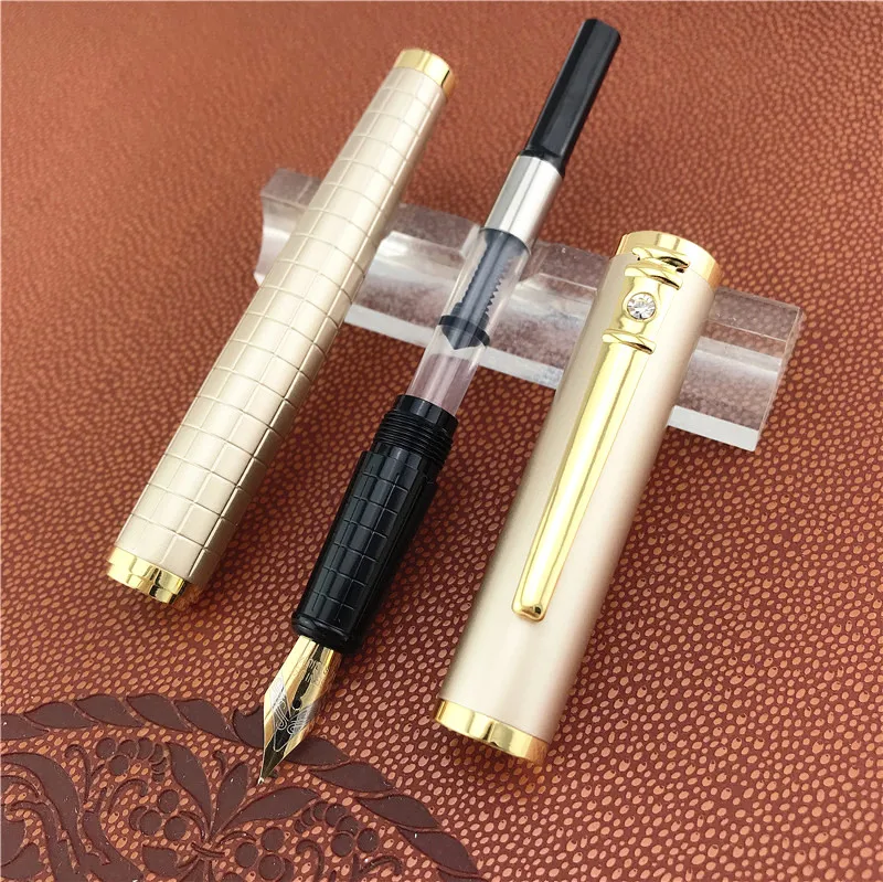 

MONTE MOUNT luxury dragon fountain pen promotion metal ink pens school stationery business gift father friend present 040