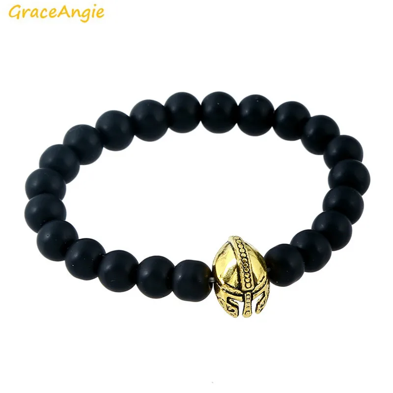 GraceAngie 1 шт. античный золотой серебряный цвет Спартанский шлем