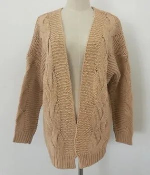 

AIUJXK New Fashion Autumn Winter Women Sweater 2019 New Loose Long Sleeve Cardigan Female Warm Casual Knitted Coat Clothing