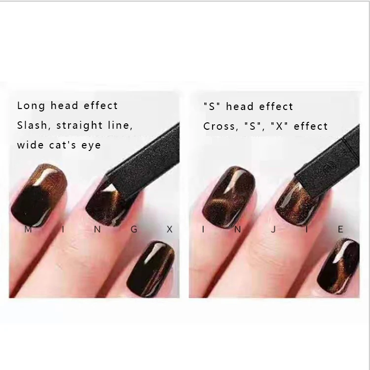 LULAA Nail Magnet Stick Tool Curve UV Gel For Nails Set Cat Magnetic Polish Lacquer DIY Magic Magnets | Красота и здоровье
