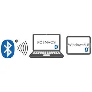 Bluetooth мышь M557 для ПК, Mac и планшетов Windows 8