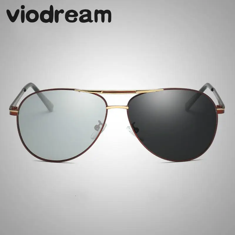 

Viodream Photochromic Polarized Dual Sunglasses Male Photosensitive UV400 Day Night Driving Sun Glasses Oculos De Sol Polarizado