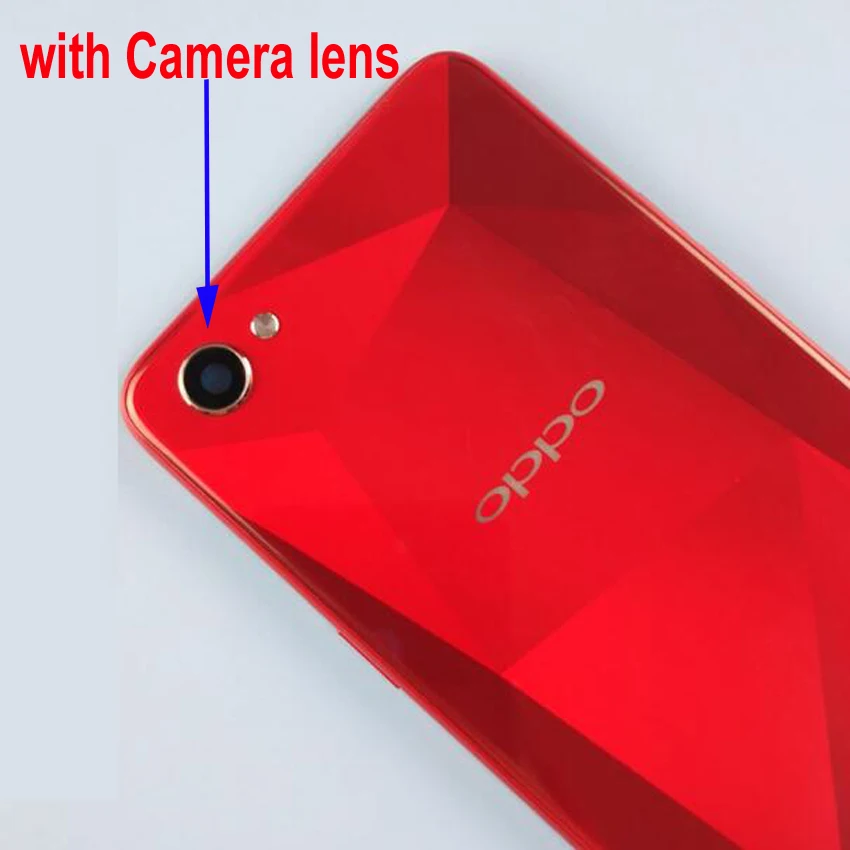 Оригинальный новый лучший чехол для задней батареи Oppo F7 A3 объектив камеры кнопки