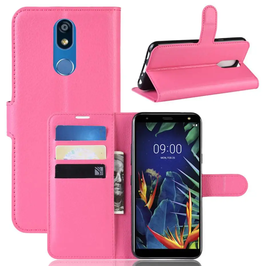 K40 кожаный чехол-книжка для LG K40, чехол для телефона, кошелек, чехол-кошелек для LG K40, чехол для LGK40, Fundas Capa, чехол