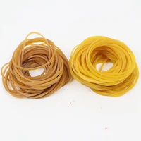 400pcsbag high quality yellow elastic rubber band 25 38 mm for office home industrial rubber band stationery packaging tape