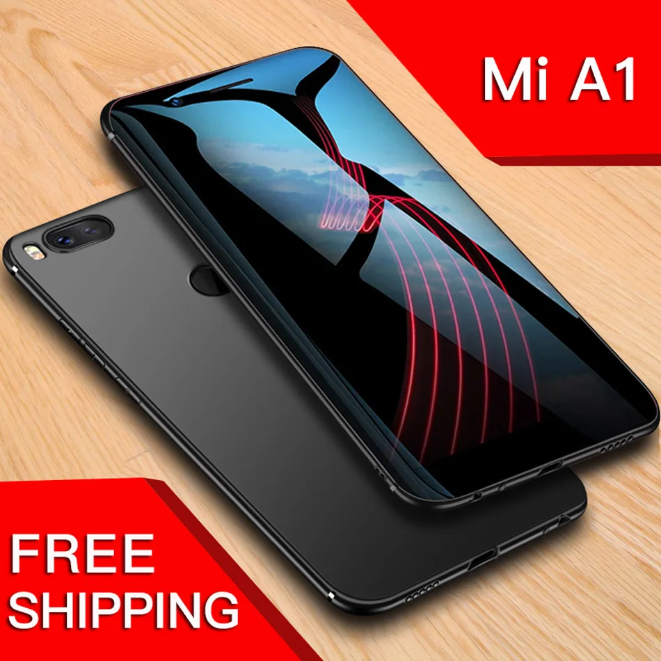Чехол KOLPLER для xiaomi Mi A1 мягкий чехол из ТПУ ультраматовый тонкий легкий