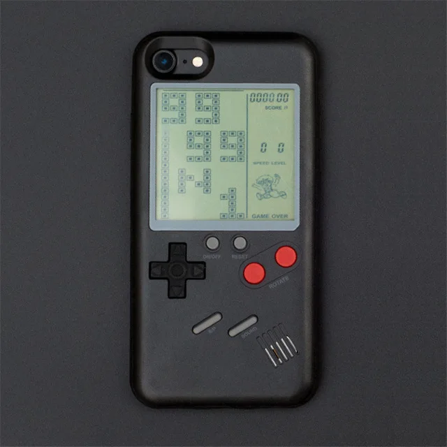 Чехол для телефона Tetris Gameboy в стиле ретро Apple iPhone 7 8 Plus мягкий чехол из ТПУ X 6 6s |