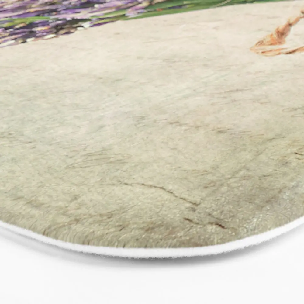 Коврик для ванной с рисунком лаванды Противоскользящий коврик дома 21 х34 дюйма |