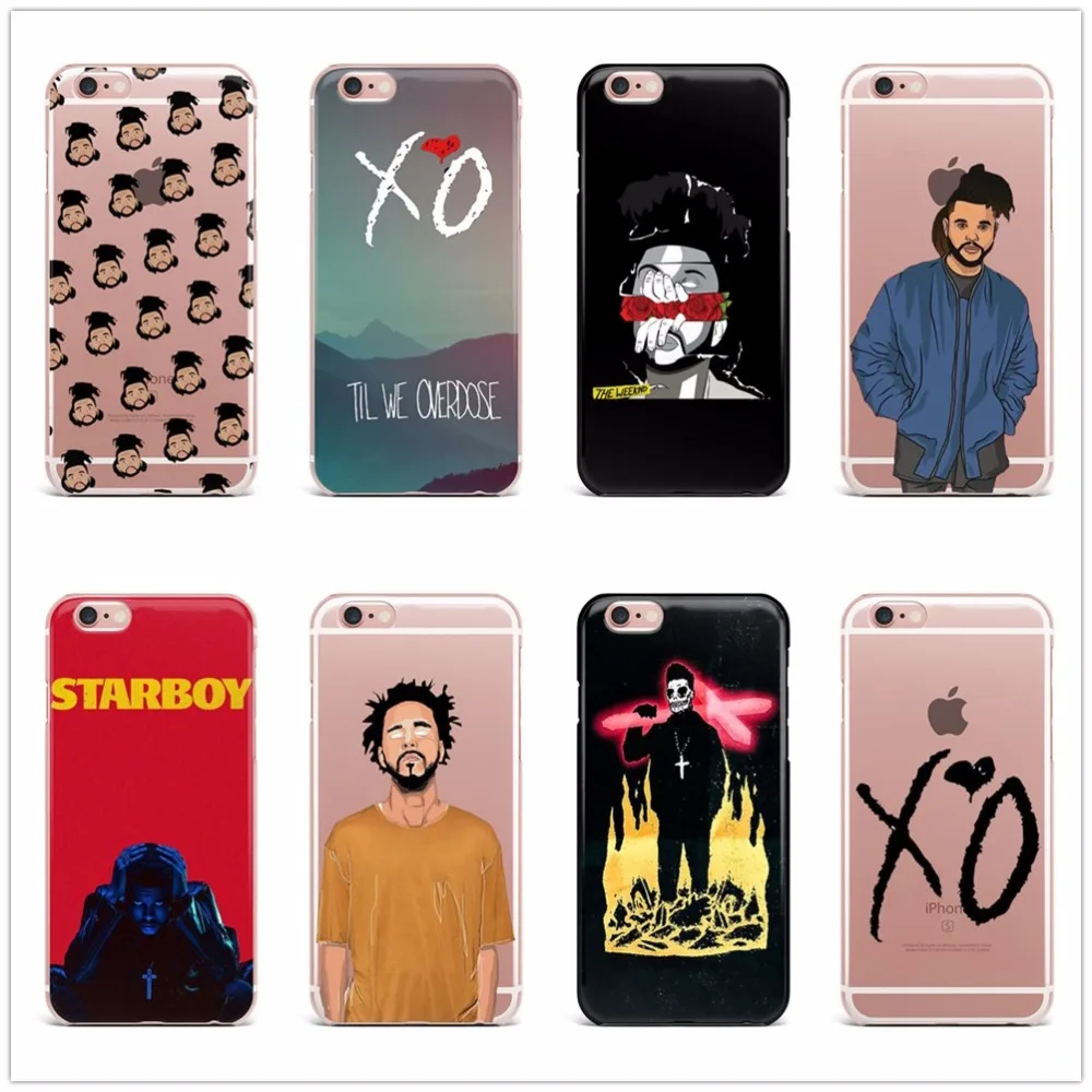 Weeknd поп-певец Starboy Coque Capa чехол для телефона чехол для iPhone X 5 5S SE 6 6S 7 7Plus 8 Plus TPU Мягкий силиконовый