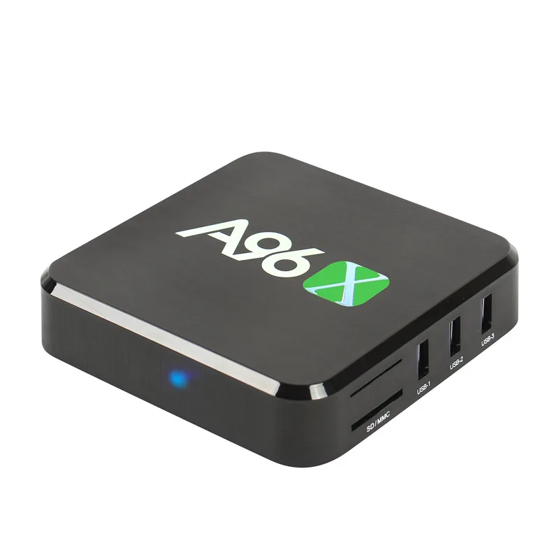 10 шт. A96X Умные телевизоры Box Amlogic S905X 4 ядра 1 ГБ Оперативная память 8 Встроенная Коди