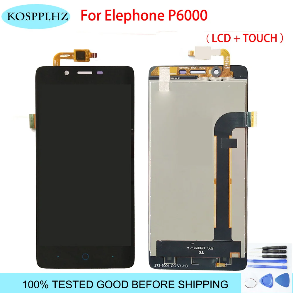 ЖК дисплей сенсорный экран для Elephone P6000 pro мобильный телефон в сборе с