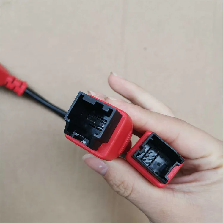 Быстрая доставка программного кабеля для Chrysler с разъемом 12+8 для Autel DS808 Maxisys 906 908 PRO ELITE адаптер Chrysler.