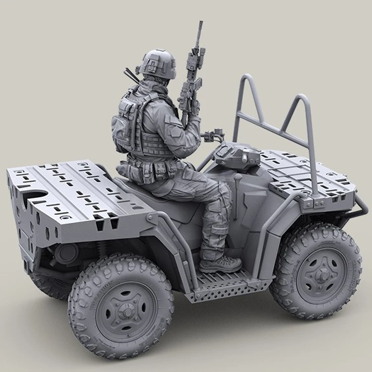 Набор моделей 1/35 года из смолы США спецназ современный мотовездеход (только один
