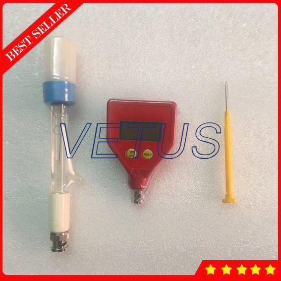 Ручной PH метр в виде ручки 98108 VETUS цена с острым электродом функция сыра и молока|pen