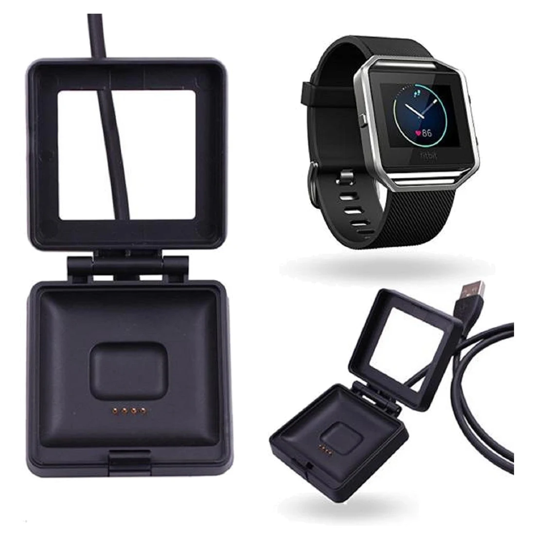 Лучшие предложения USB зарядное устройство для Fitbit Blaze Смарт-часы | Электроника