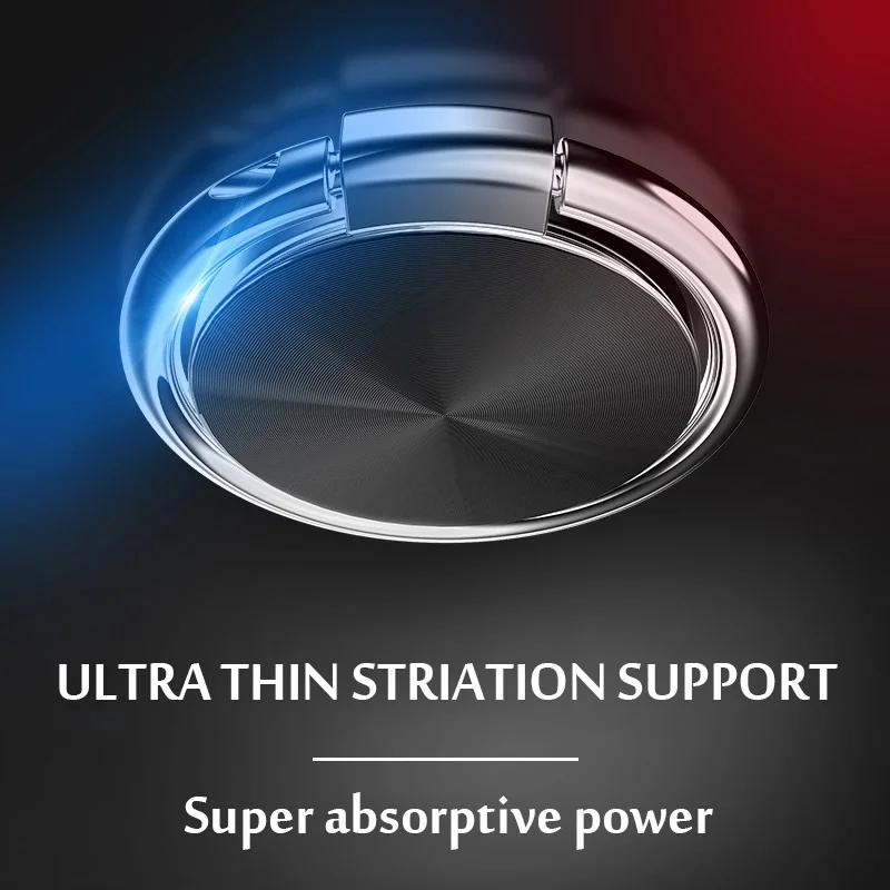 Holder Finger Ring Metal Mobile Phone Stand Holder For iPhone 9 X 8 7 plus 5 5S 6 6p Magnetic Phone ring Round Car Mount Stand