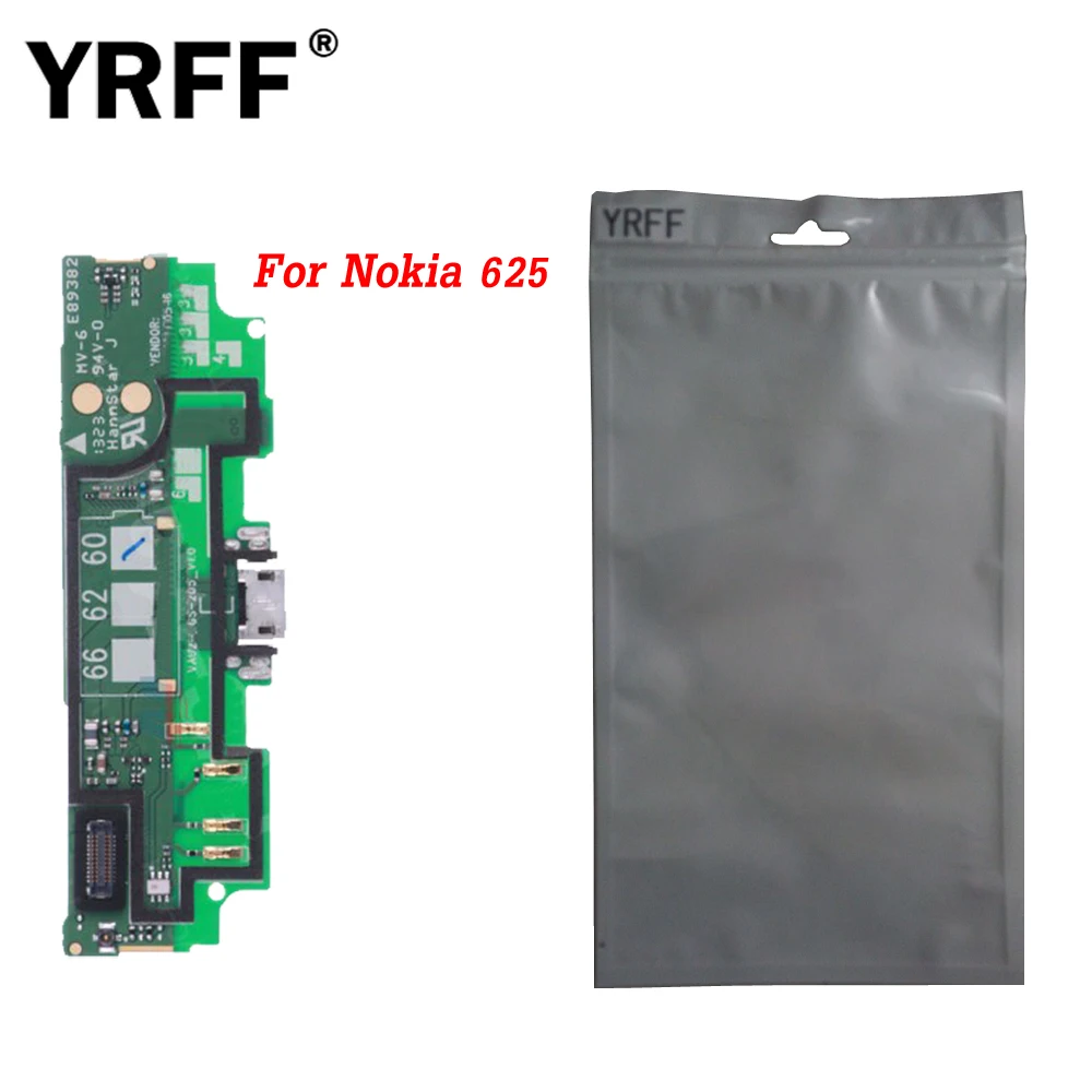 YRFF запасные части зарядный порт микро гибкий кабель для Nokia 625 док станция разъем